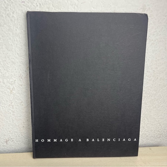 Hommage a Balenciaga 1895-1972 French Edition Hardcover Book